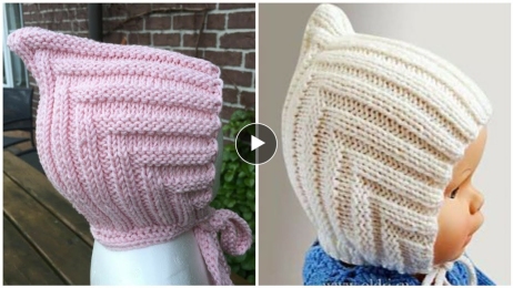 Beautiful baby cap knitting step by step