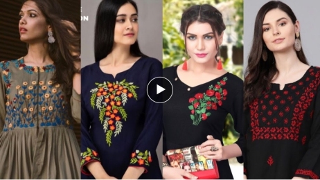 Hand embroidery dresses | eid dress designing ideas | decent and unique embroidery patterns