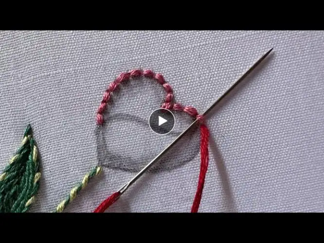 Super splendid hand embroidery design|how to start hand embroidery design|kadhai kaise start kare