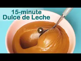 How to make Dulce de Leche in 15 Minutes | Smooth and Creamy Caramel Toffee Recipe | Baking Cherry