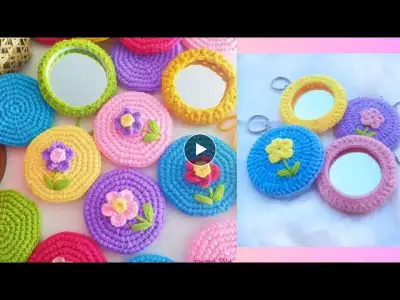 Mirror Crochet | Photo Frame |NEW And Cutest Crochet No One Explained So Far 
