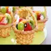 This time, I made a cute mini basket fruit pie in a creative way.