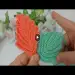 Very easy Crochet Leaf making DIY